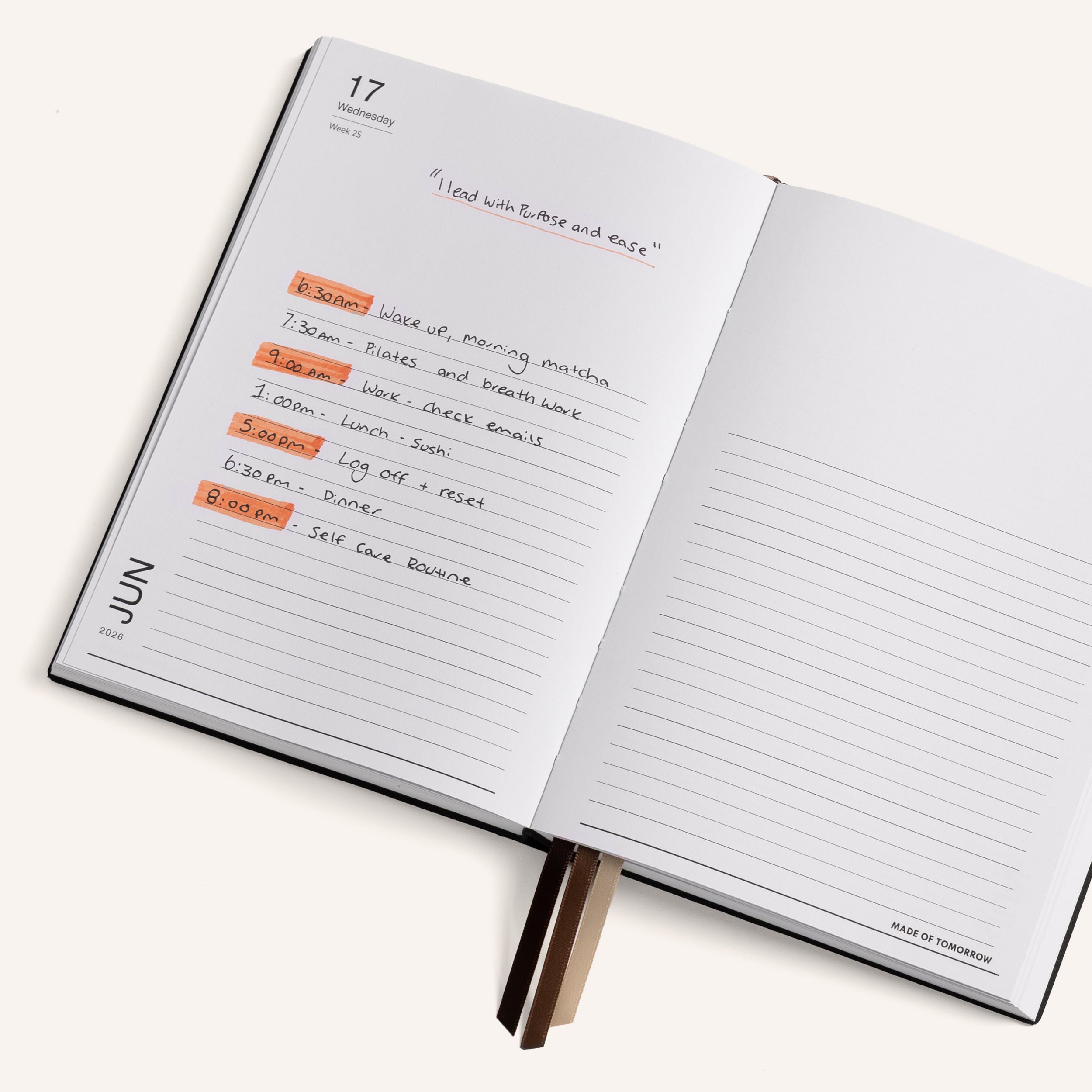 2026 A5 Daily Diary - Graphic