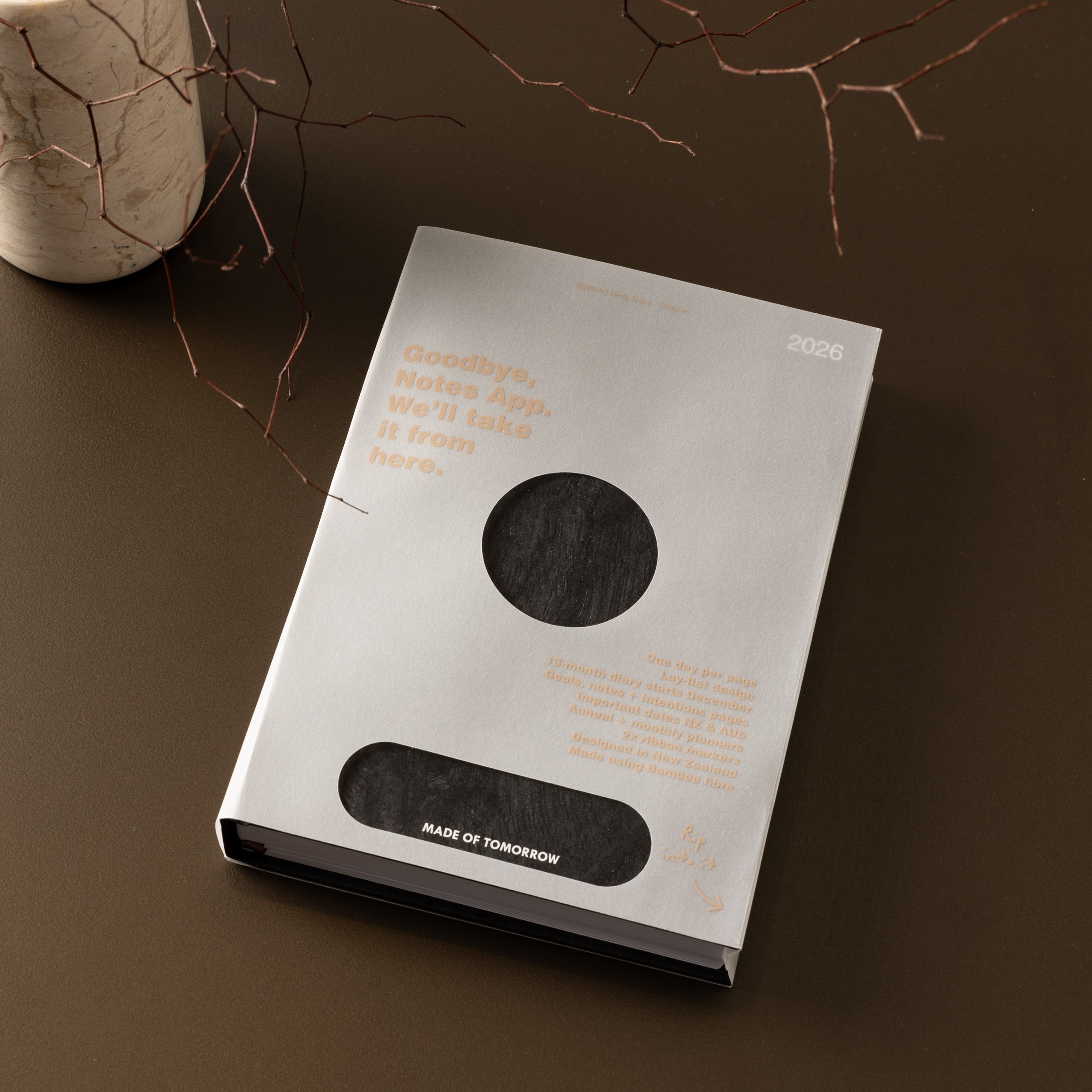 2026 A5 Daily Diary - Graphic