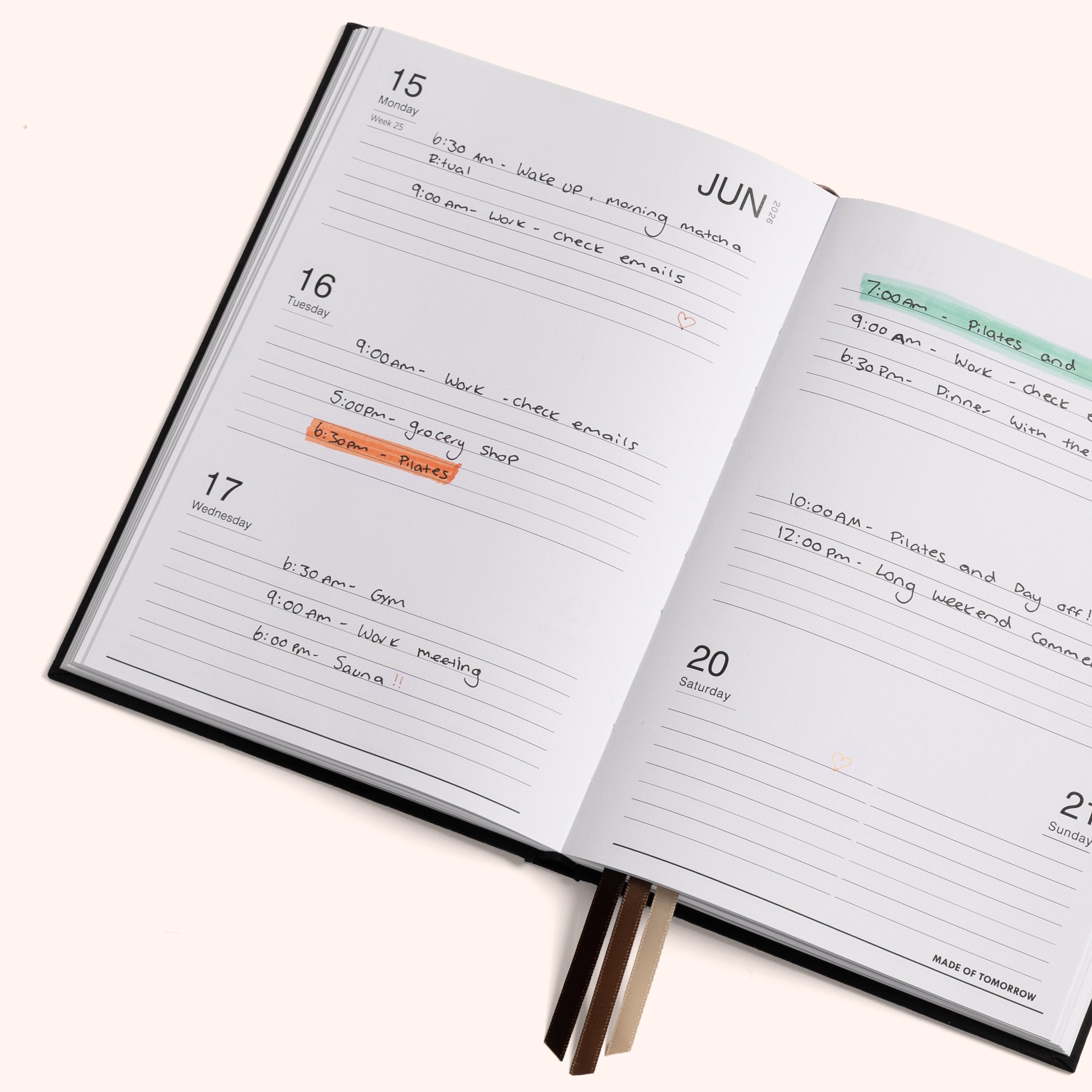 2026 A5 Weekly Diary - Classic