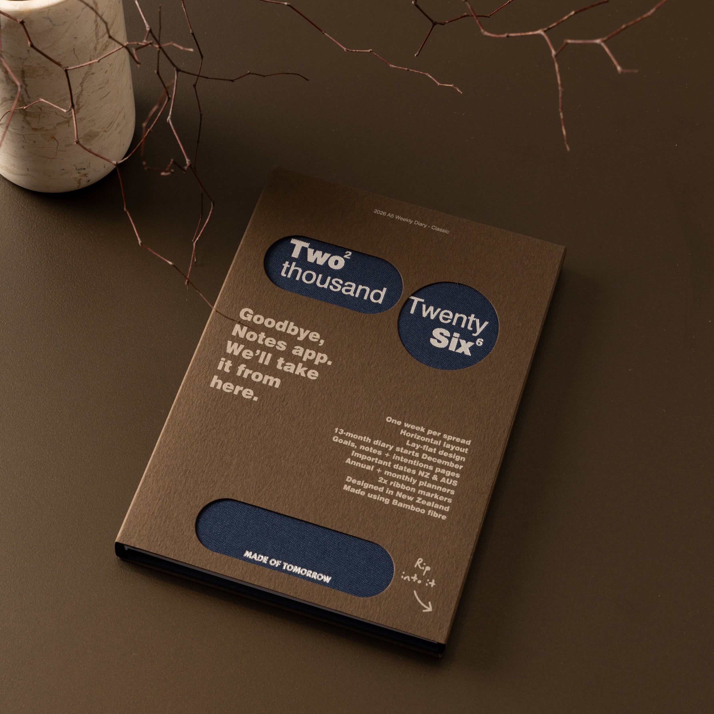 2026 A5 Weekly Diary - Classic