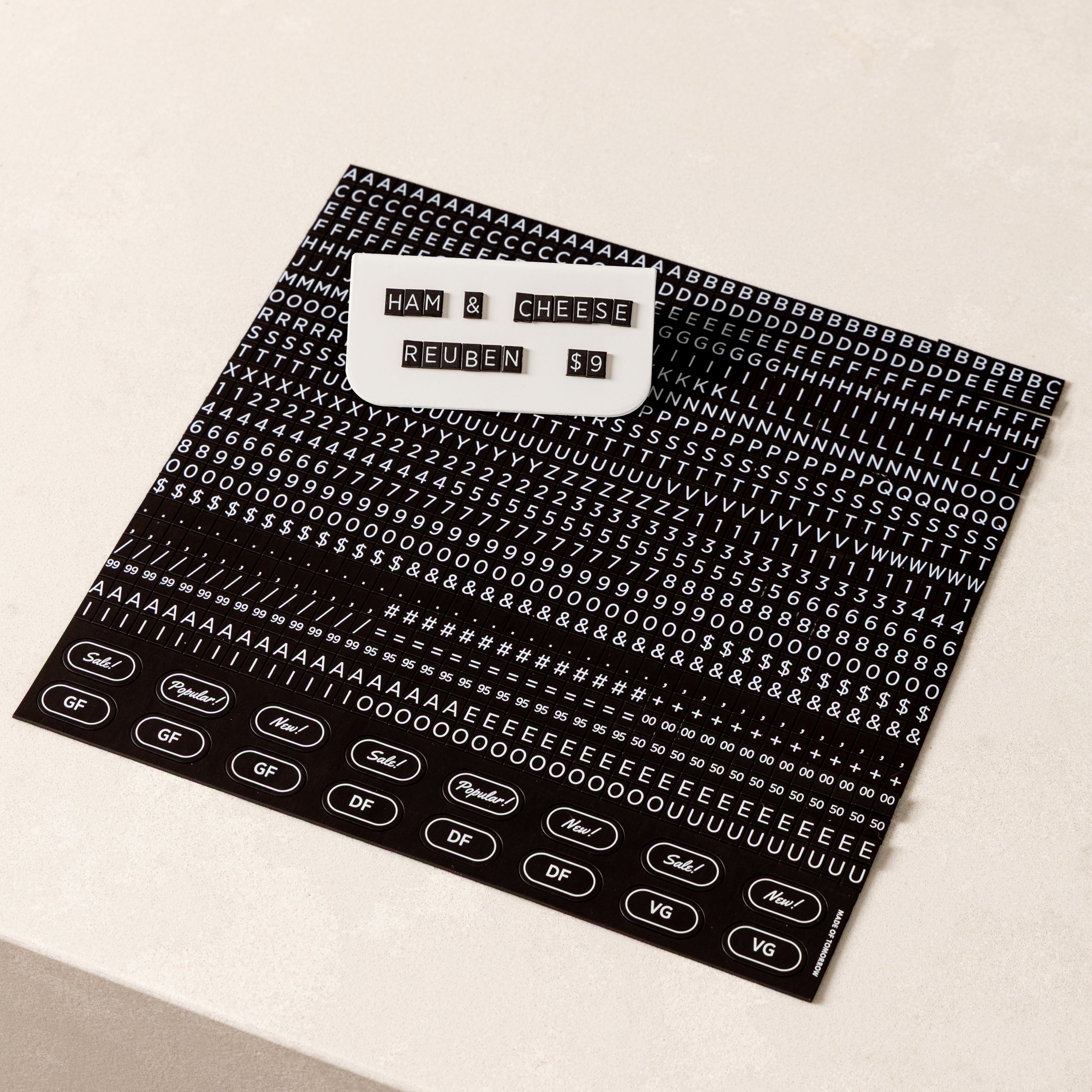 Magnetic Character Sheet