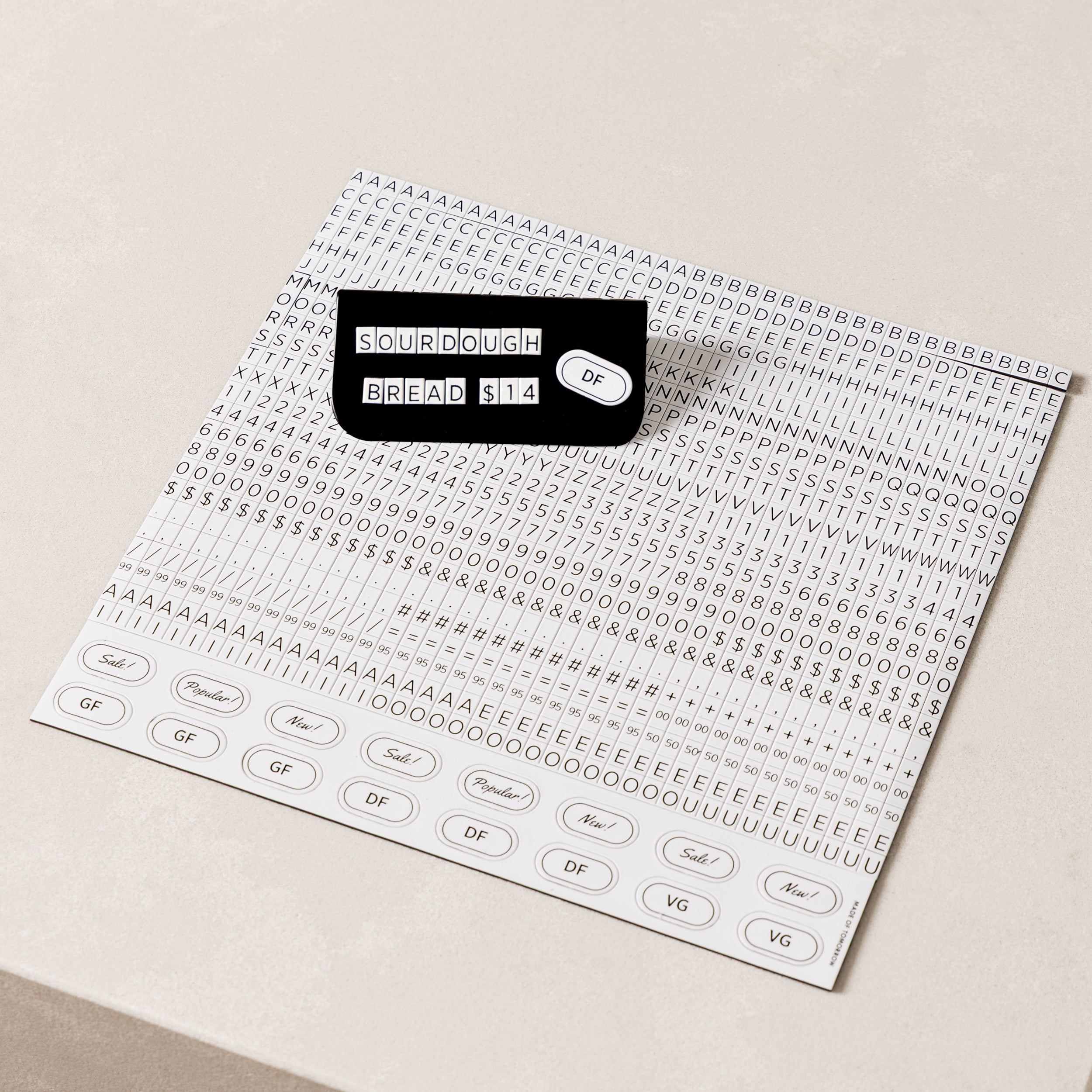 Magnetic Character Sheet