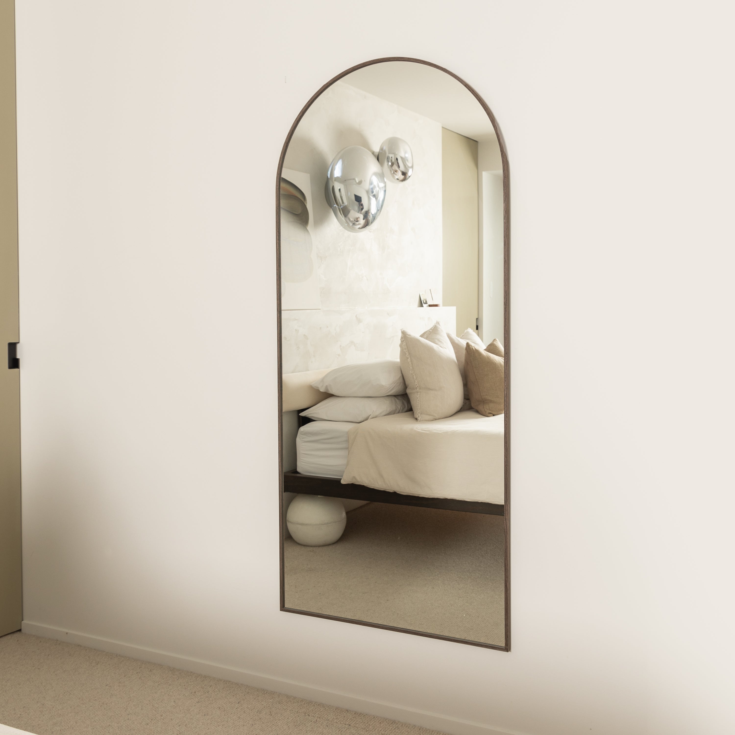 Framed Arch Full Length Mirror