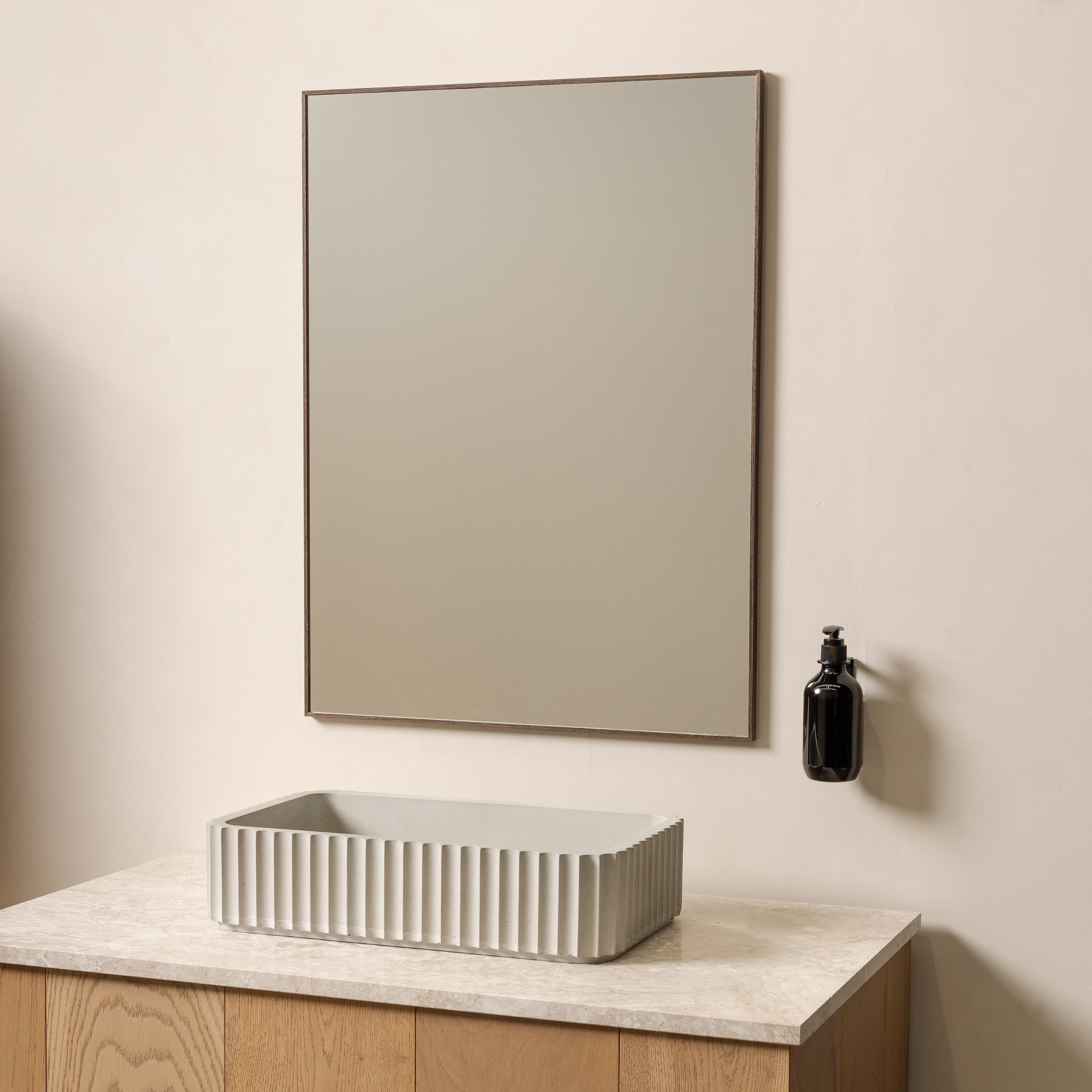Framed Rectangle Wall Mirror