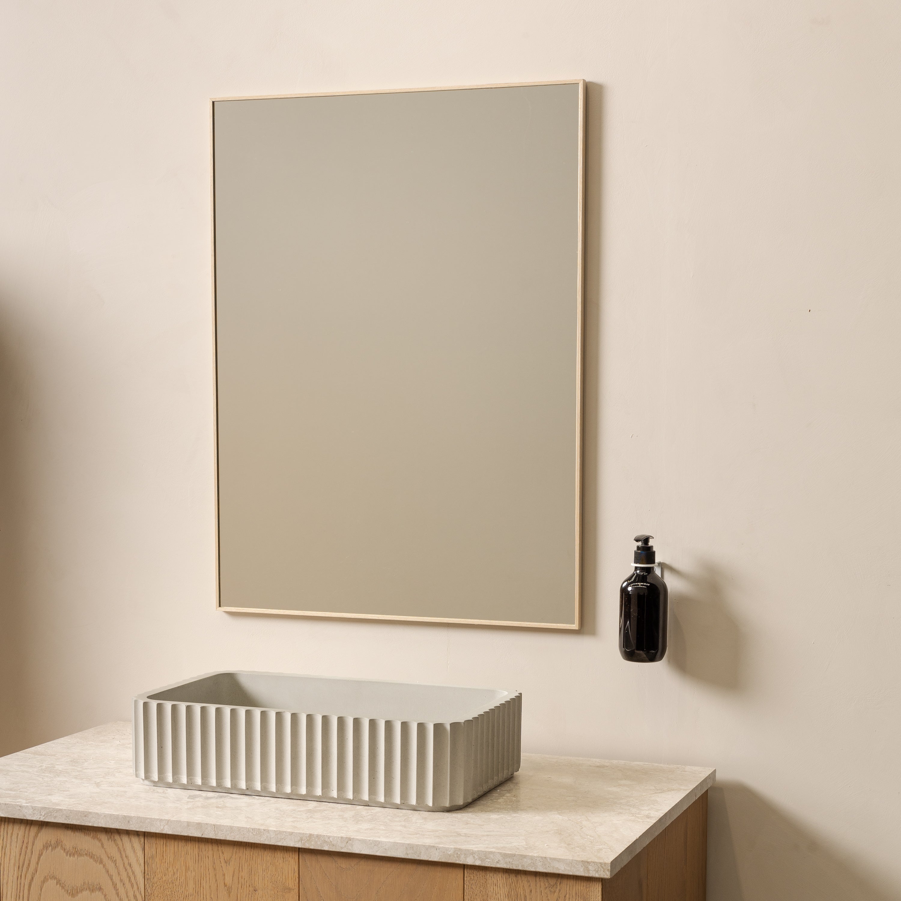 Framed Rectangle Wall Mirror